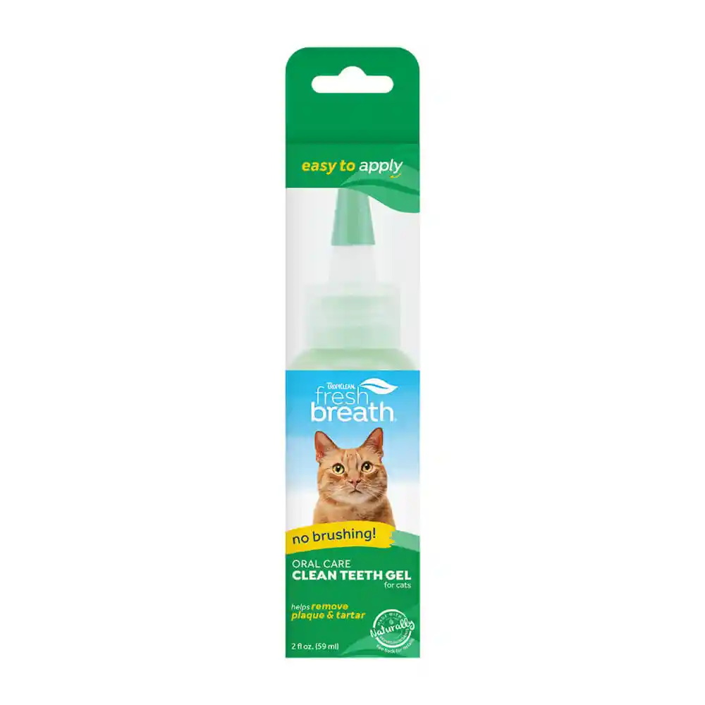 Fresh Breath Clean Teeth Gel for Cats, 2oz