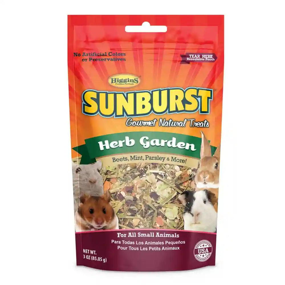 Sunburst Gourmet Treats Herb Garden - 3oz Pouch