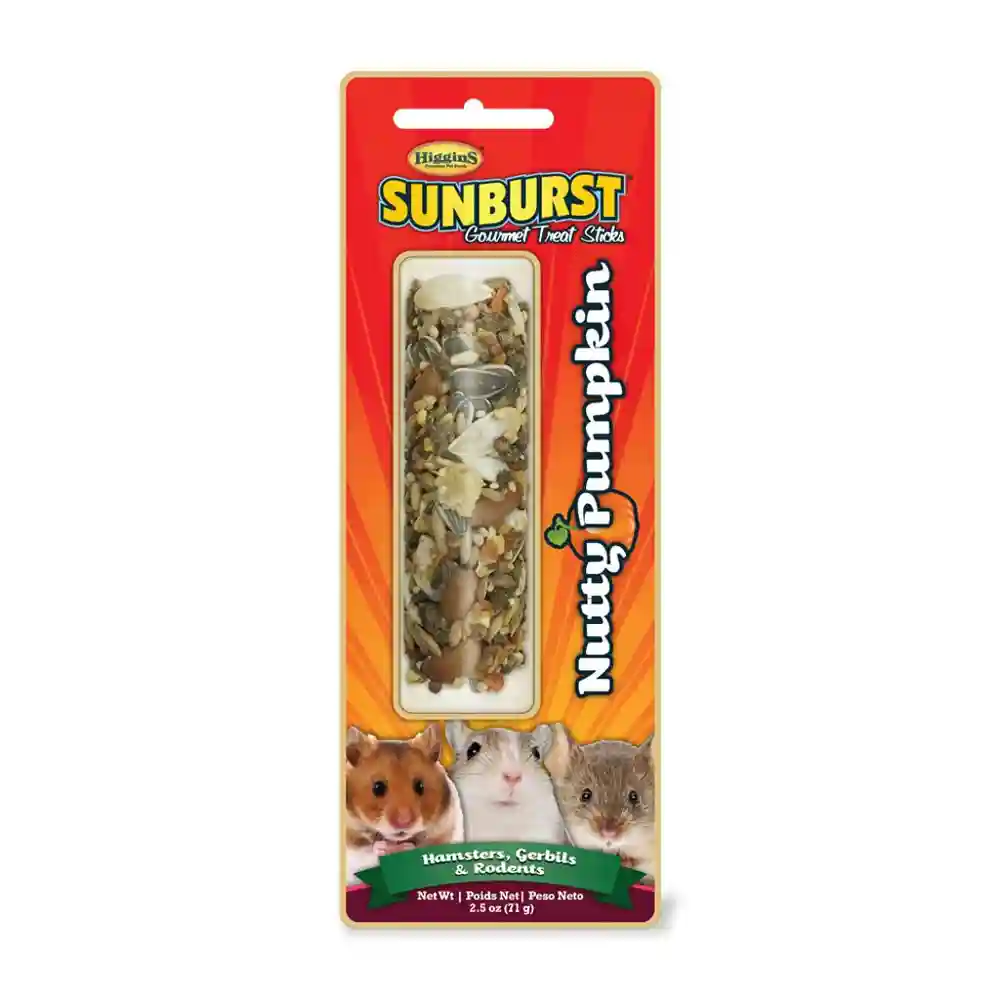 Sunburst Gourmet Treat Stick Nutty Ppkn - 2.5-oz P