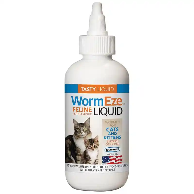 WormEze Liquid for Cats & Kittens 4oz