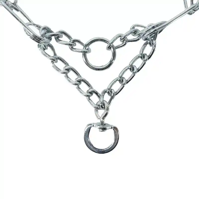 Dog Prong Training Collar - Chrome 2.0 Mm X 14"