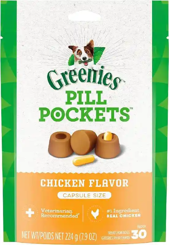 Pill Pockets Chicken Capsule 7.9-Oz