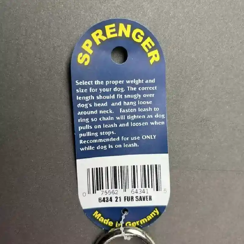 Herm Sprenger Fur Saver Choke 4mm 23" by Coastal Pet Products