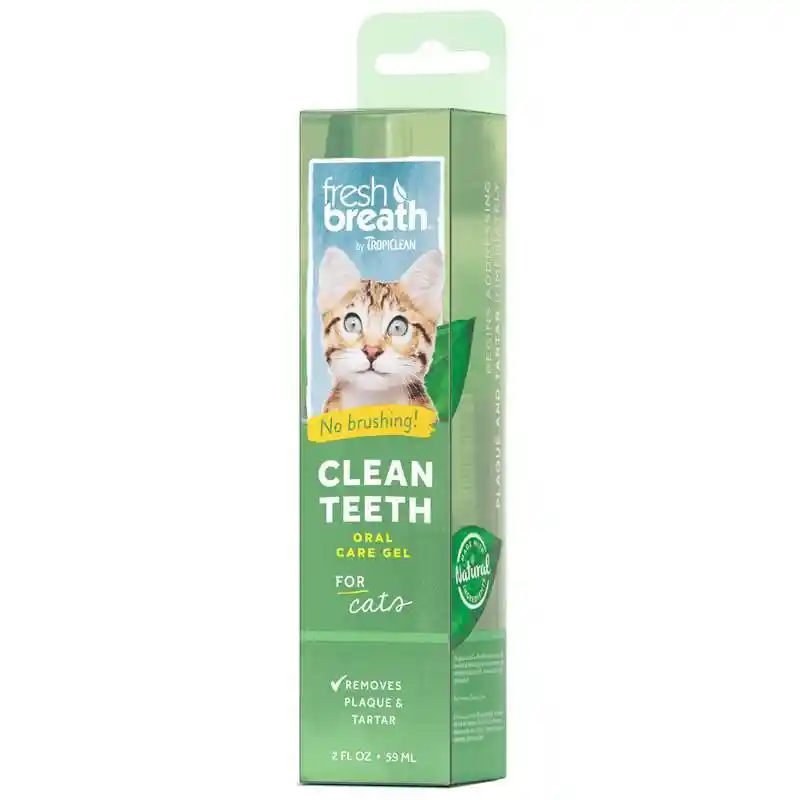 Fresh Breath Clean Teeth Gel for Cats, 2oz