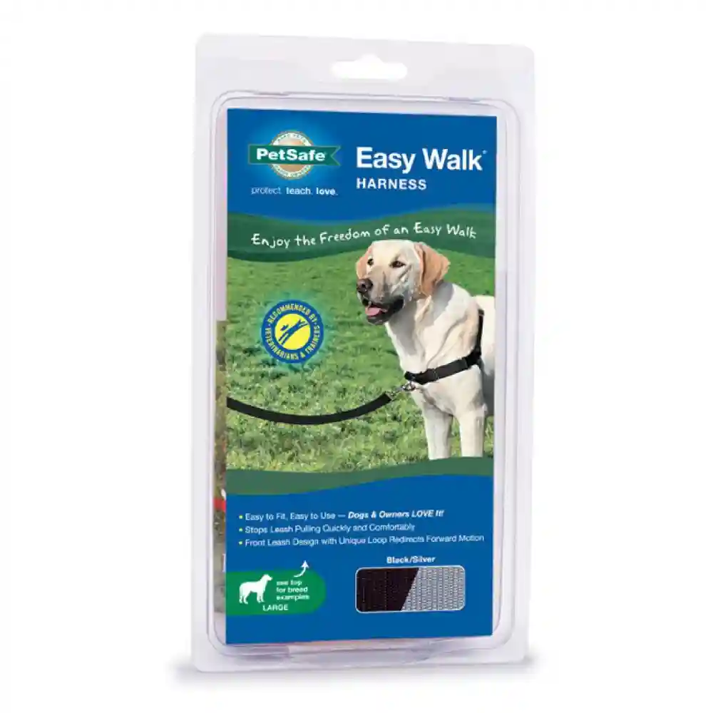 Easy Walk Harness Large Black