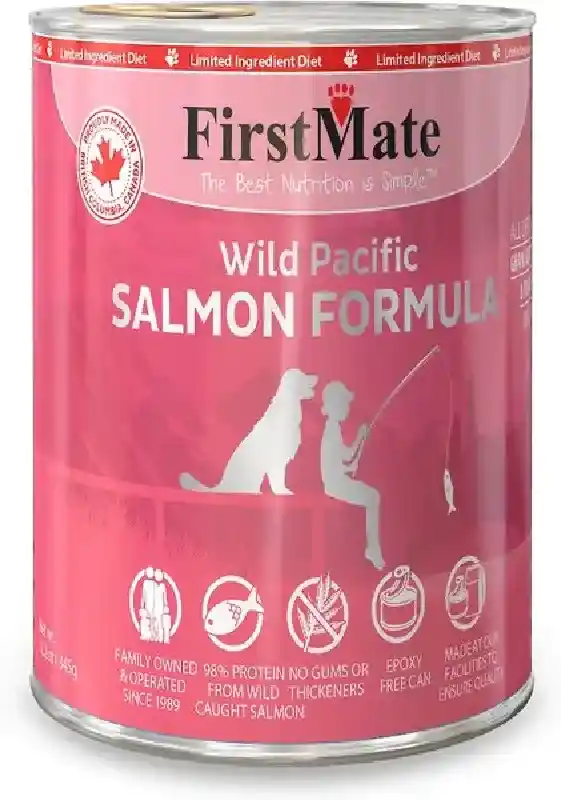 Fmate Lid Salmon Dog 12.5z