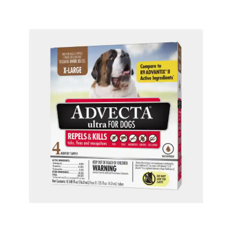 ADVECTA ULTRA XL DOG OVER 55lbs 4pk