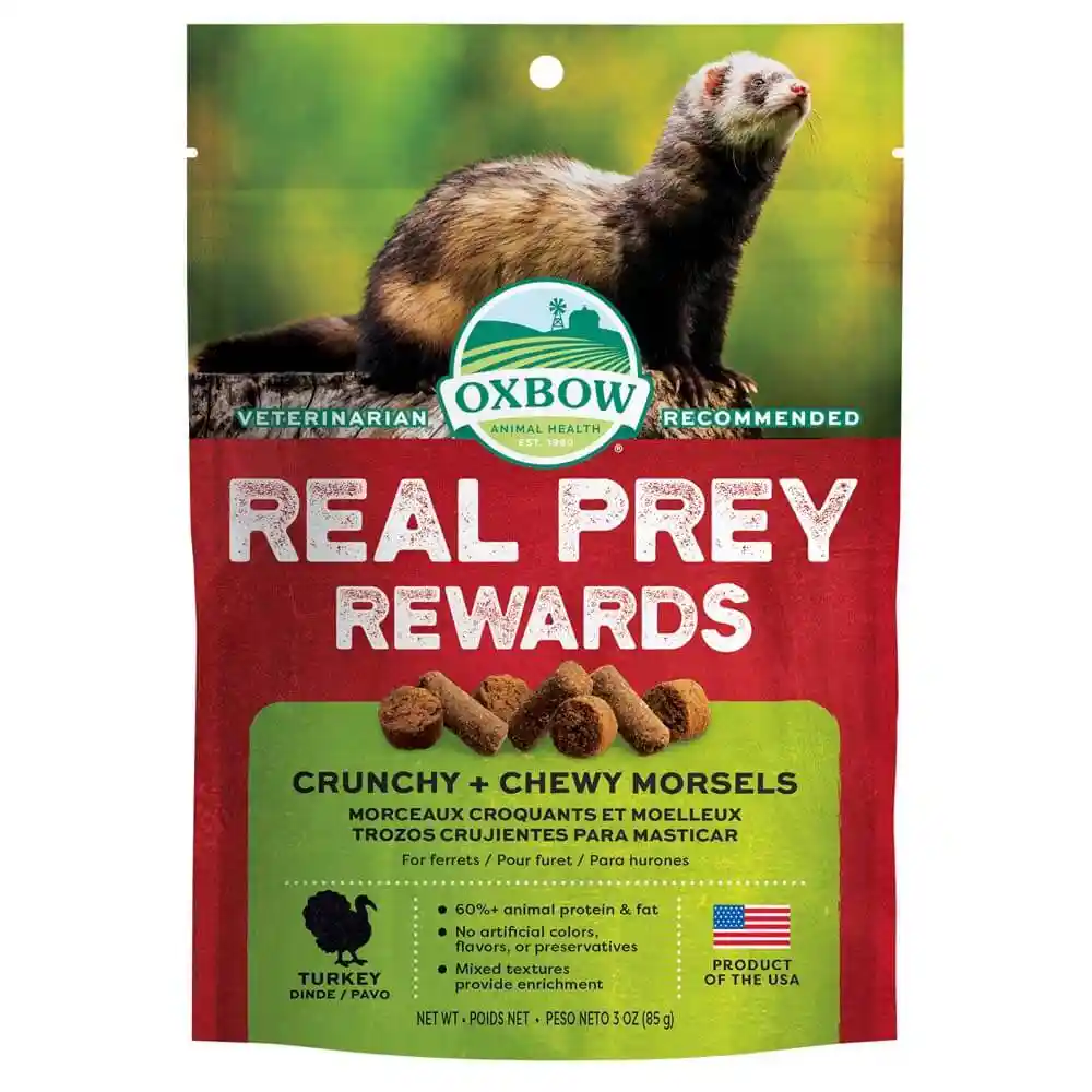 Oxb Ferret Treat Crunchy chewy Turkey