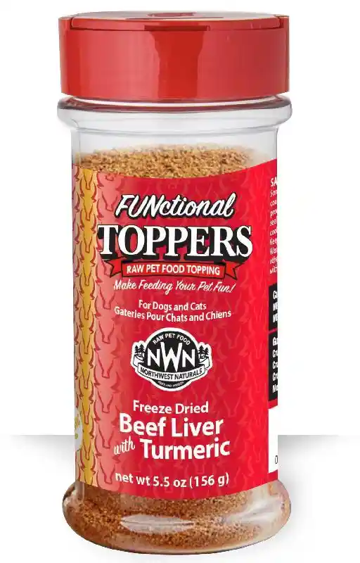 NWN Functional Topper Beef Liver W/ Tumeric