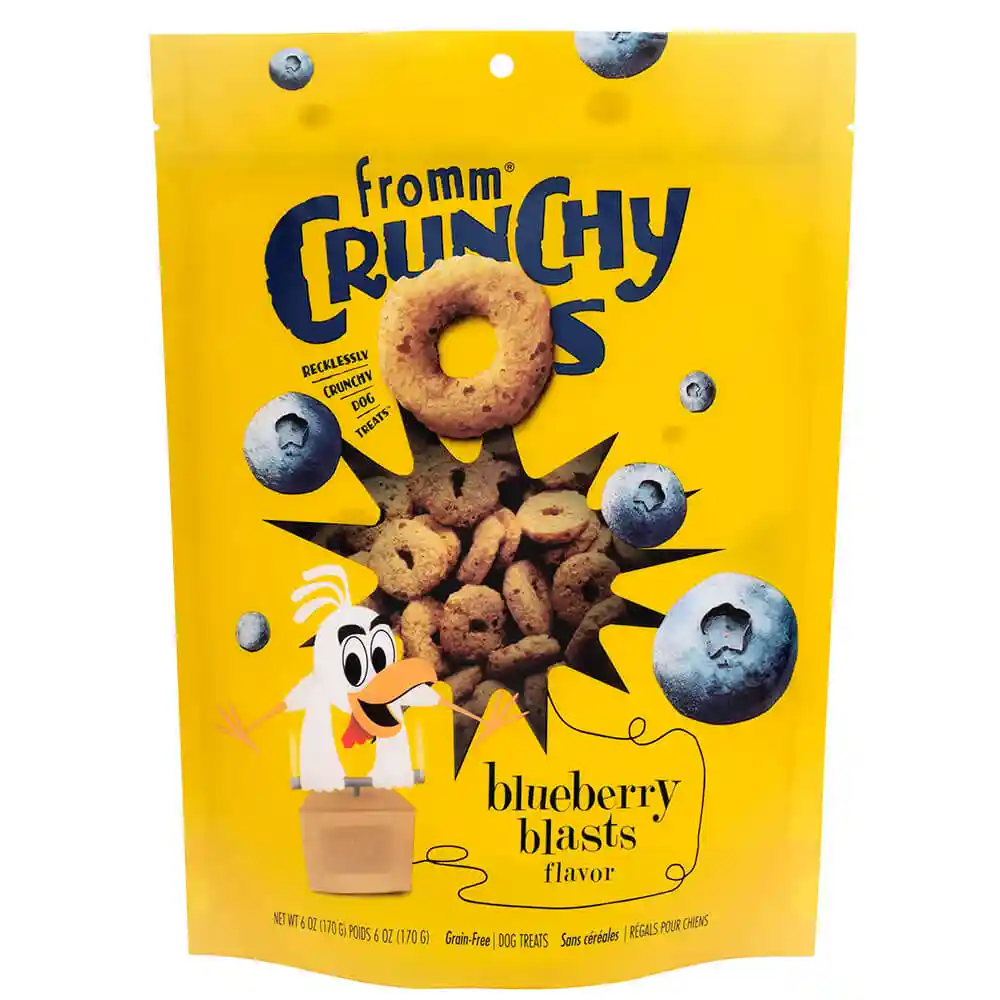 Fromm Crunchy O'S Blue Bry 6oz