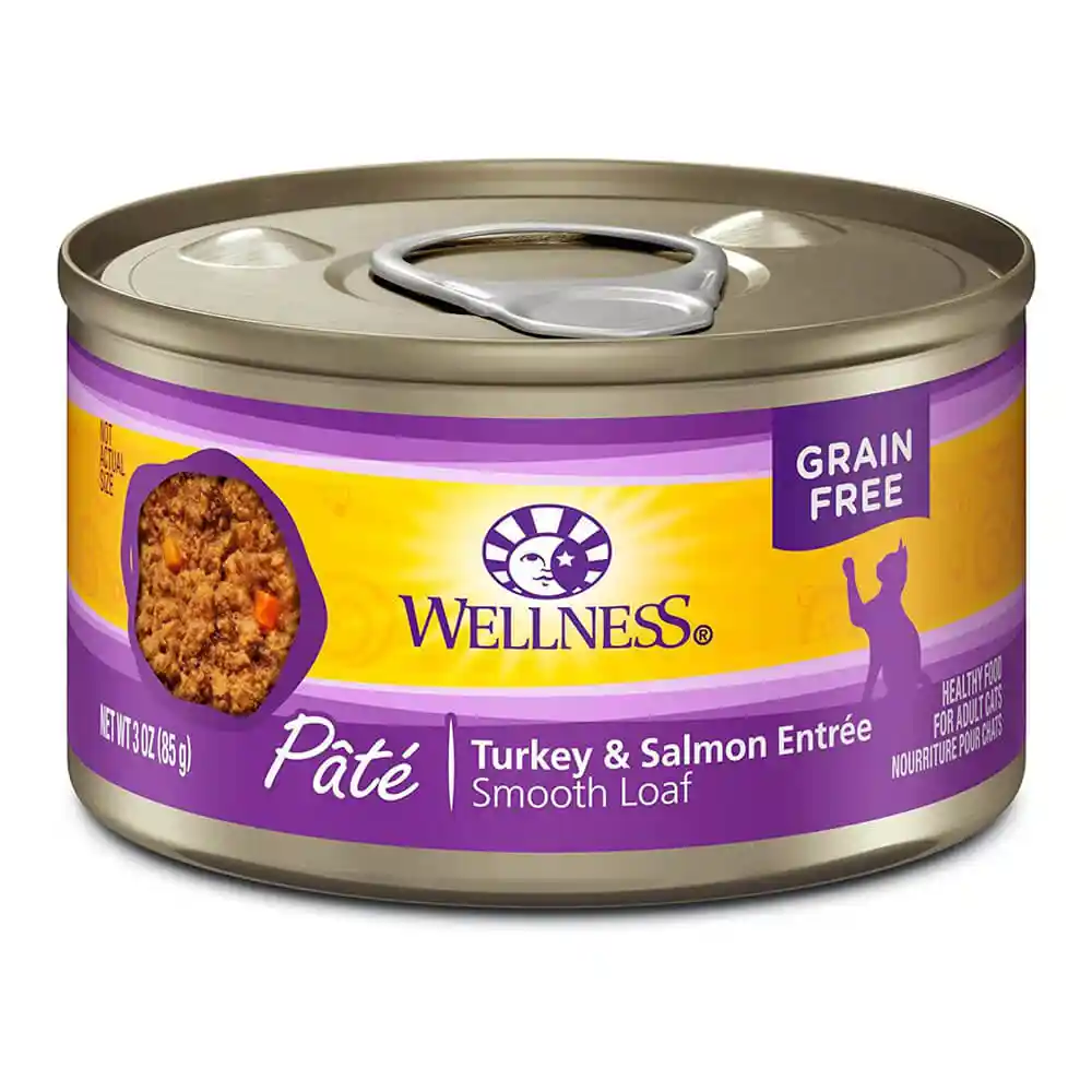 Wellness Can Cat Turk Sal 3oz