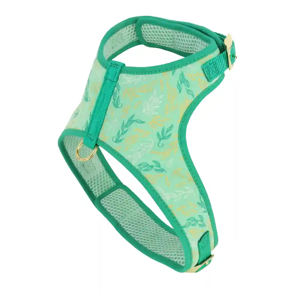 Metallic Adj Harn Grn Leaf Sm