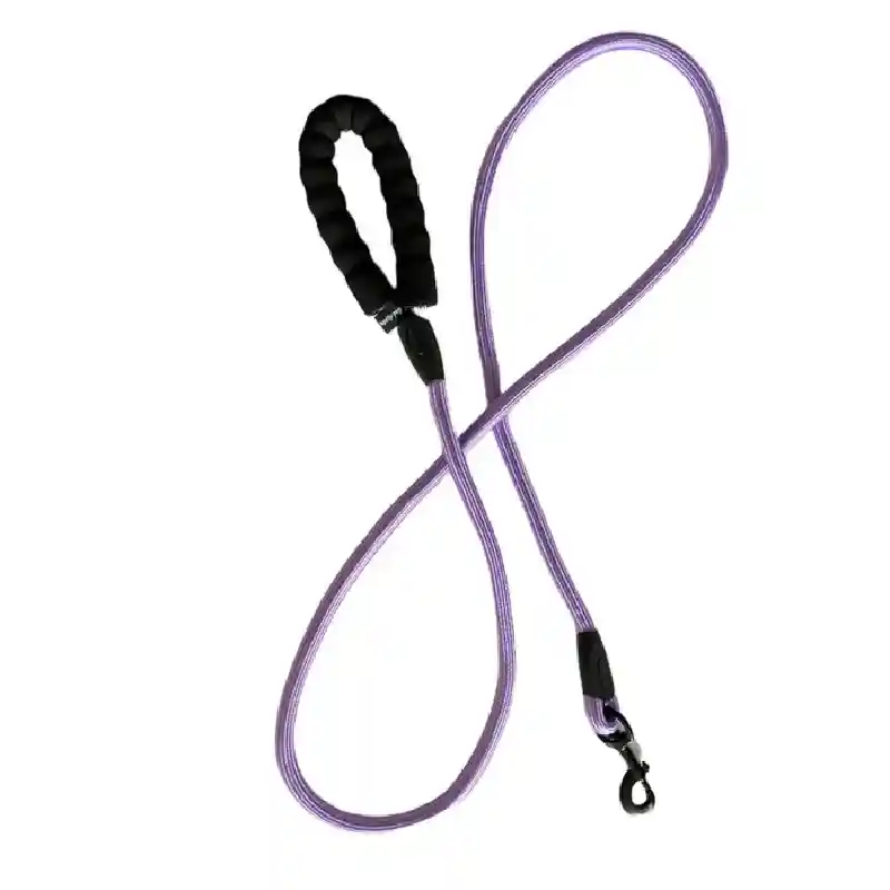 Bark Appeal Lavender Rope Leash 4'