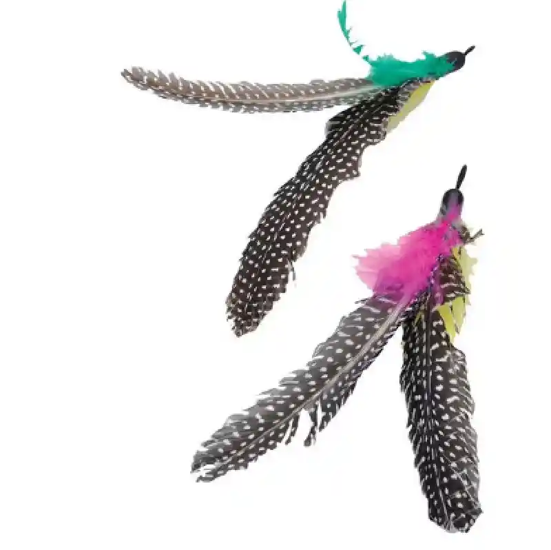Cat Feather Toy 8"