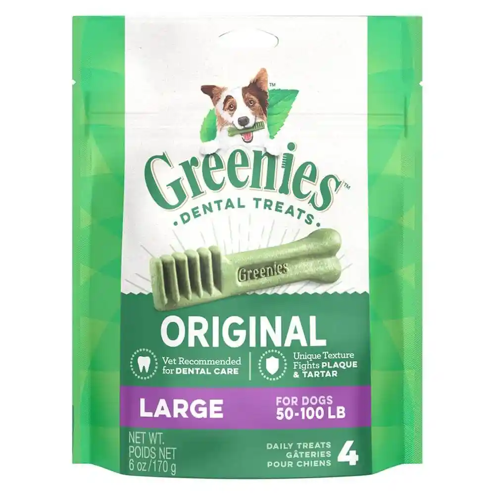 Greenies Trt Pk Lg 6oz
