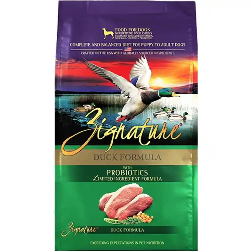 Zig GF Duck Dog Food 4 lb