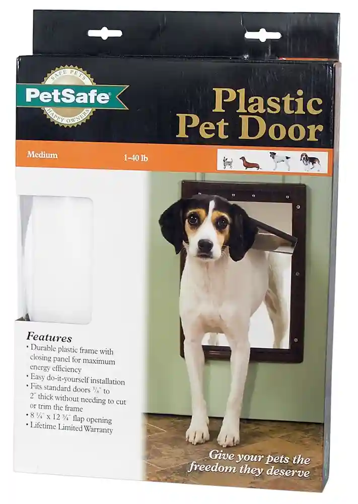 Plastic Dog Door Med