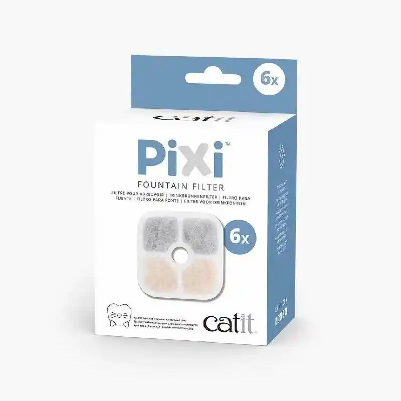 Catit Pixi Fountain Cartridge 6 Pk