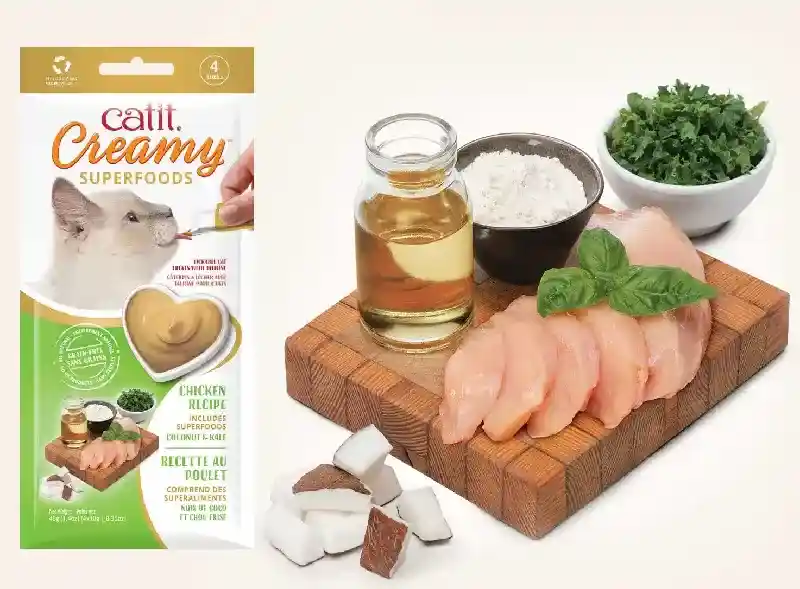 Catit Creamy Superfood Lamb/quinoa