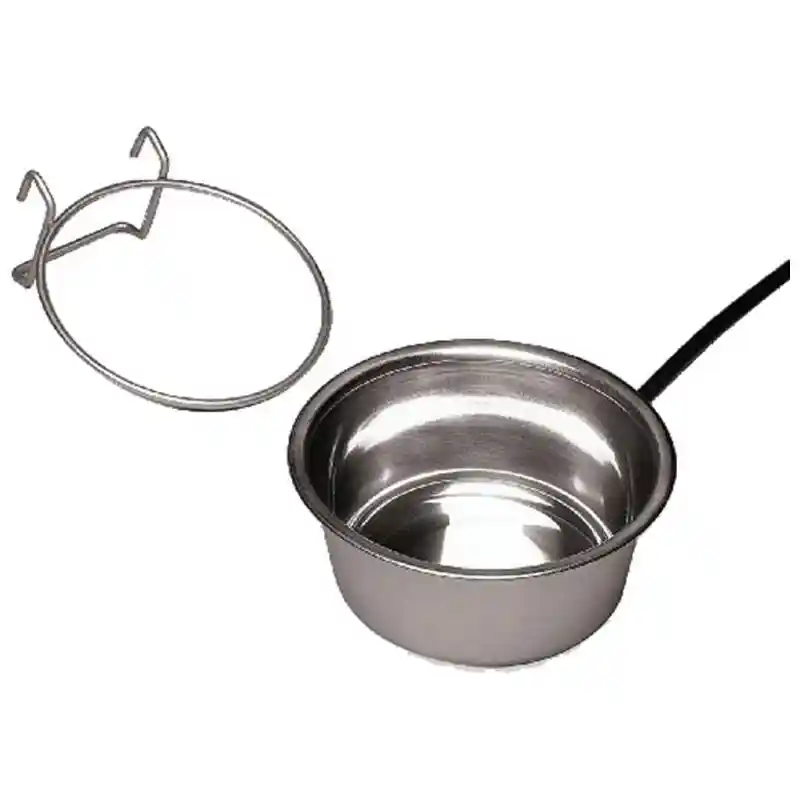 Stainless Steel Heated Pet Bowl 1qt