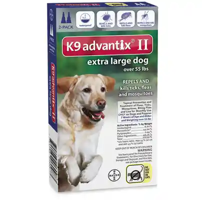 K9 Advantix II 2pk Blue 55#Over