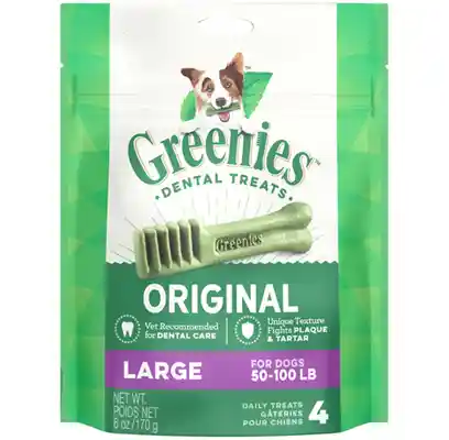 Greenies Trt Pk Lg 6oz