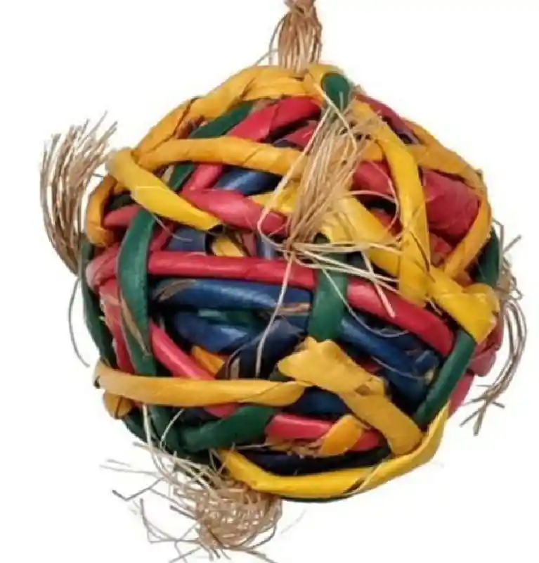 Hari Bird Toy Woven Ball Lg