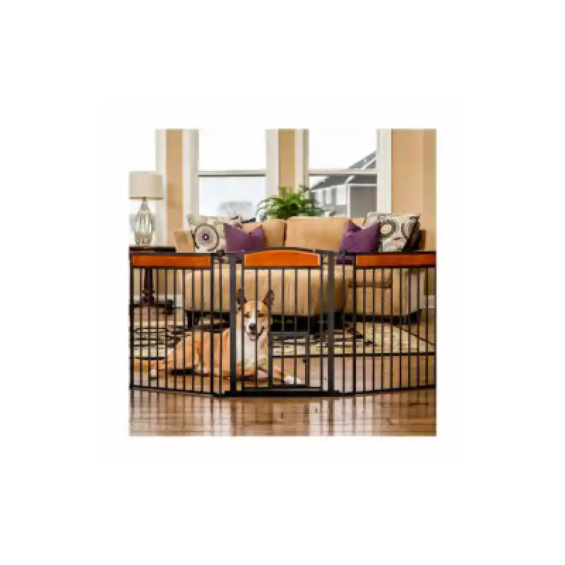 DESIGN PAW 3 PANEL WOOD DOOR