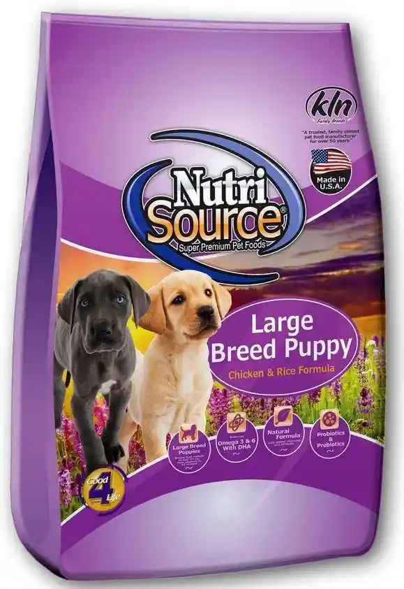 Large Breed Chicken & Rice Puppy, 26lb