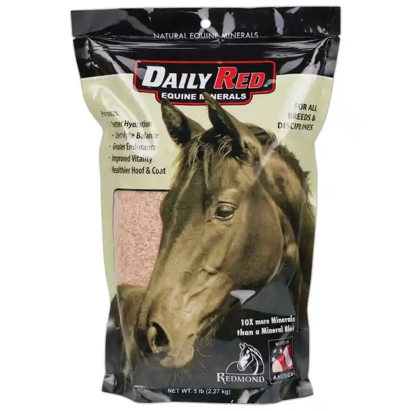 Redmond Rock Crushed Salt For Horses 5 Pound