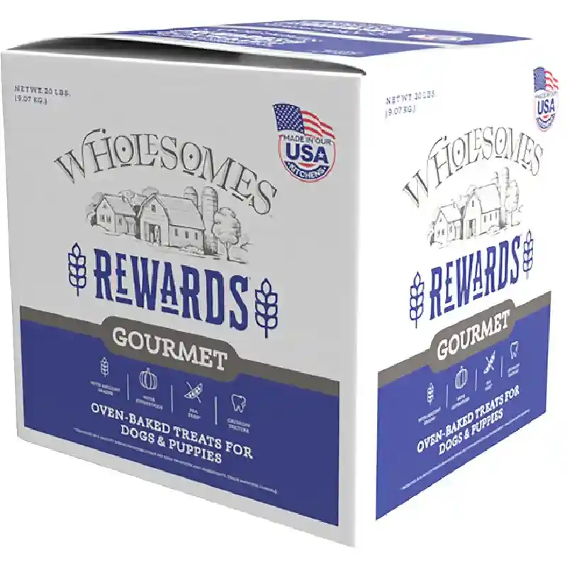 Wholesomes Wholesome Rewards Smoky Bacon 20# Biscuits by Midwestern Pet Foods, Inc