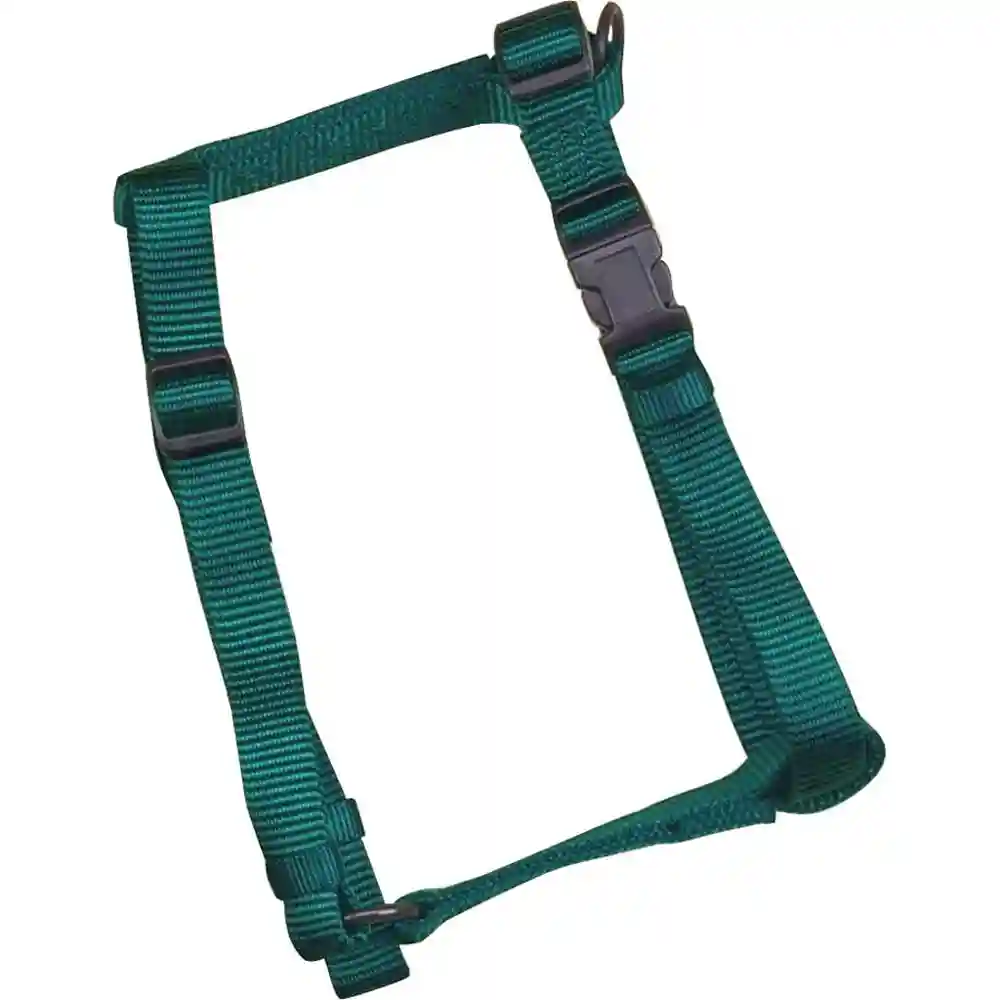 Adj Comfort Harness D Grn Med 20-30"