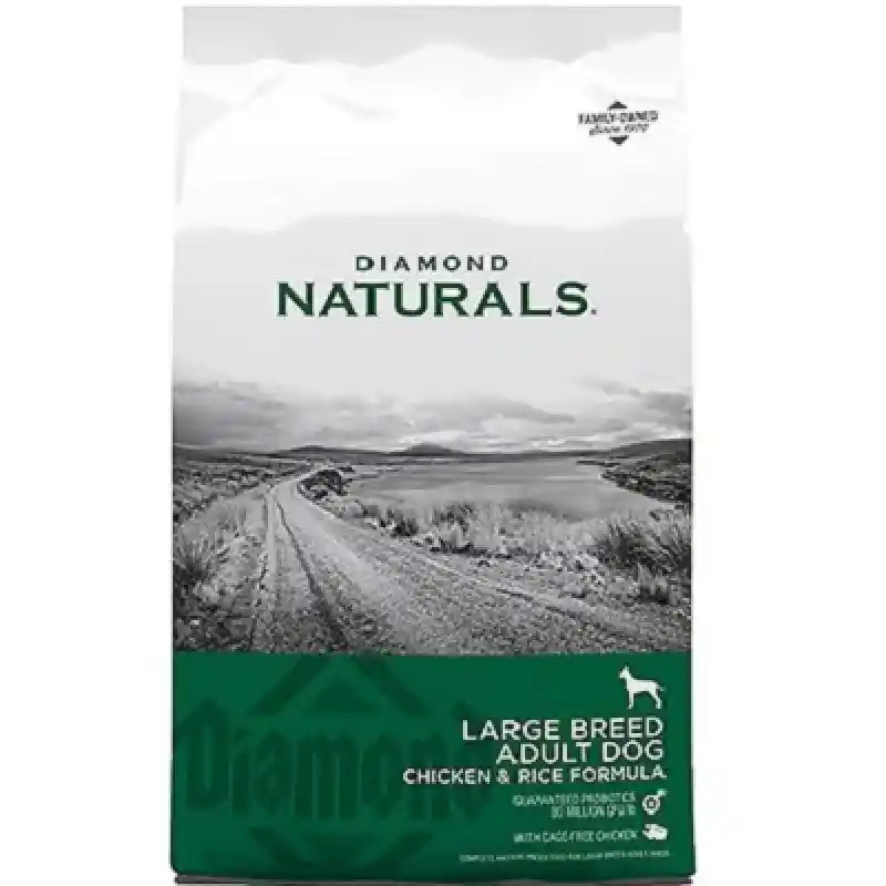 Naturals Large Breed Adult Chicken/Rice, 40lb