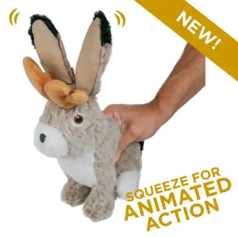 Tall Tails 9 In Jackalope Twitchy Plush Toy Ea