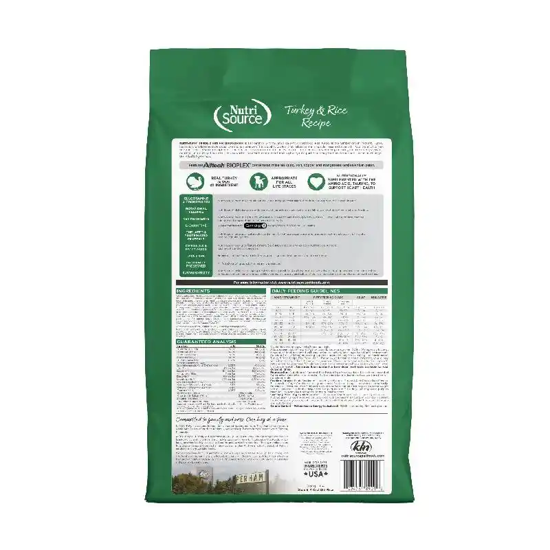 Turkey & Rice Recipe, 15lb