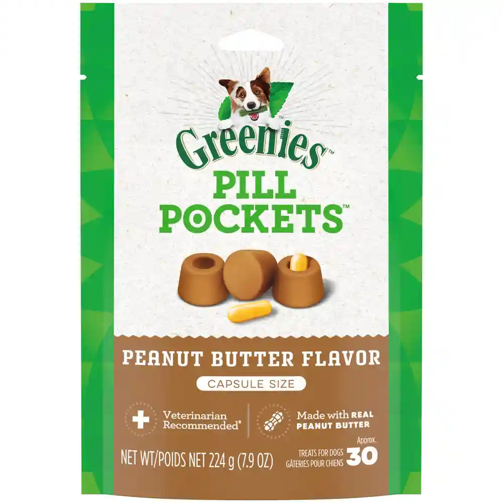 Pill Pockets Peanut Capsule 7.9-Oz