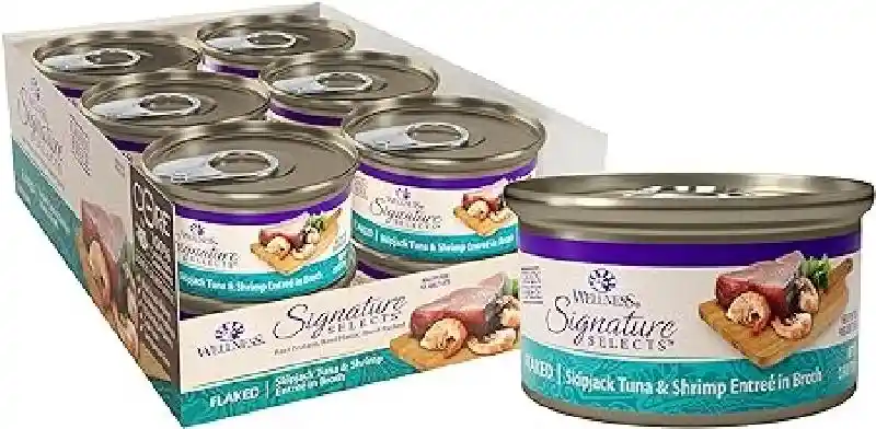 Wellness Can Cat Signature Tuna/shrimp 2.8 Oz