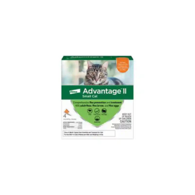 Advantage II Cat Under 9lbs 4Pk