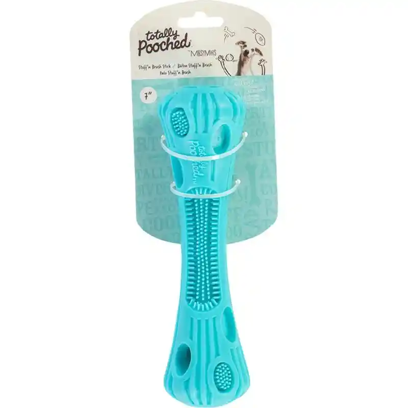 Totally Pooched Stuff N Brush Stick Teal