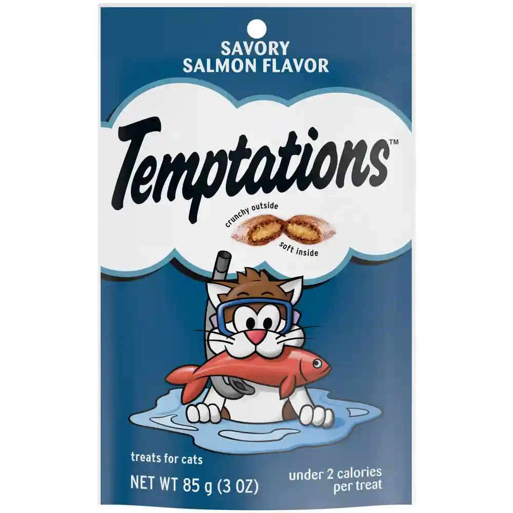 Classic Cat Treats Savory Salmon - 3oz Pouch