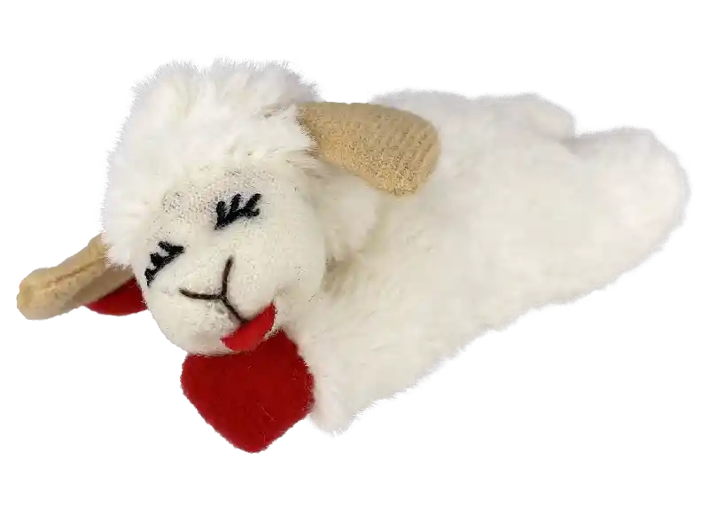 Multipet Catnip Lamb Chop Toy 4"