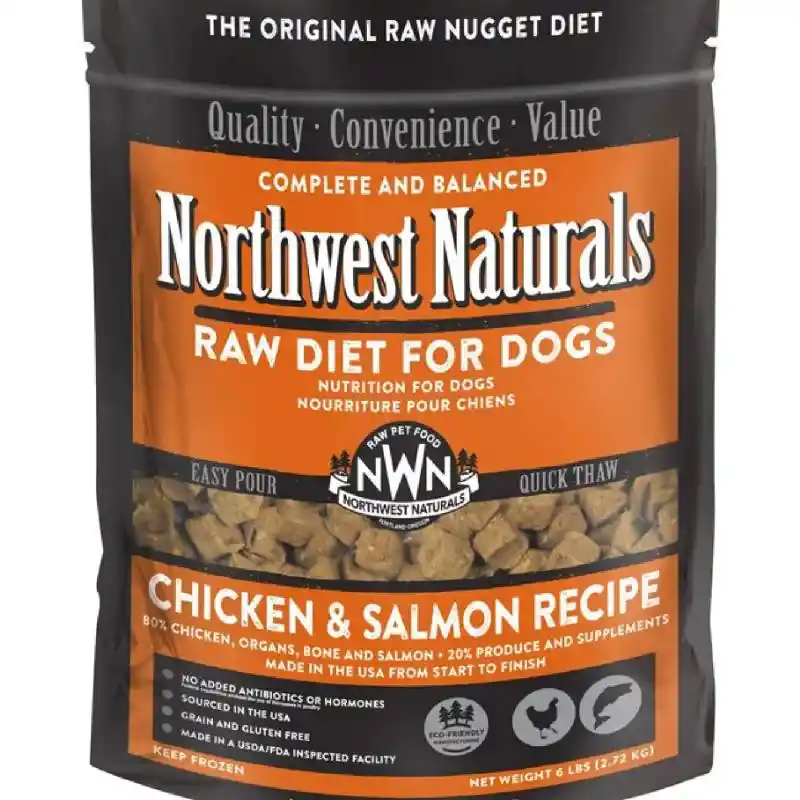 NWN Chicken & Salmon Nuggets Dog 6 Lb