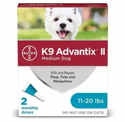 K9 Advantix 2 Pk Teal 11-20#