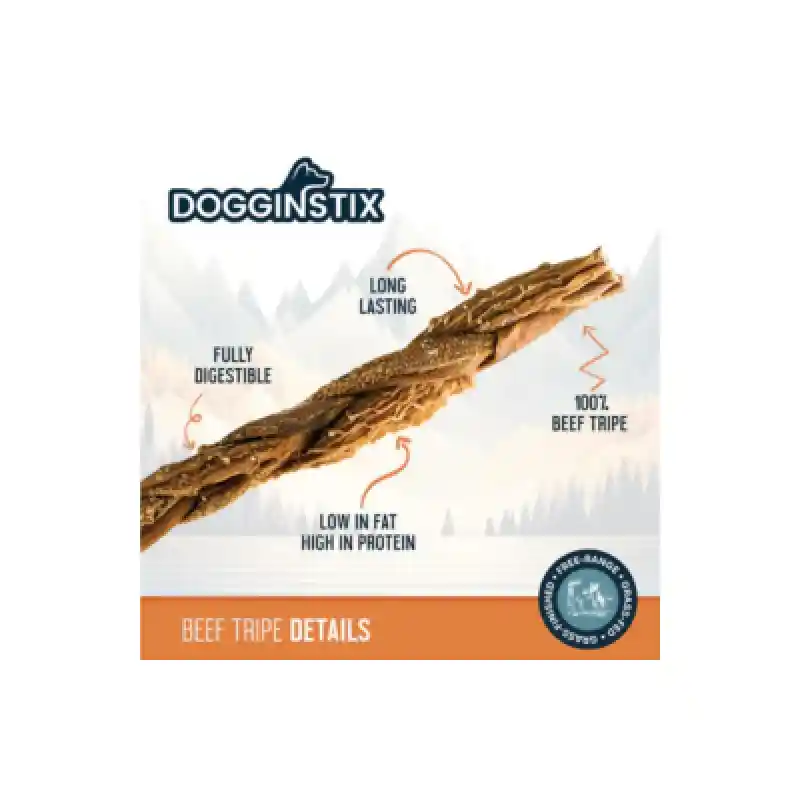Dns Braided Beef Tripe 6in