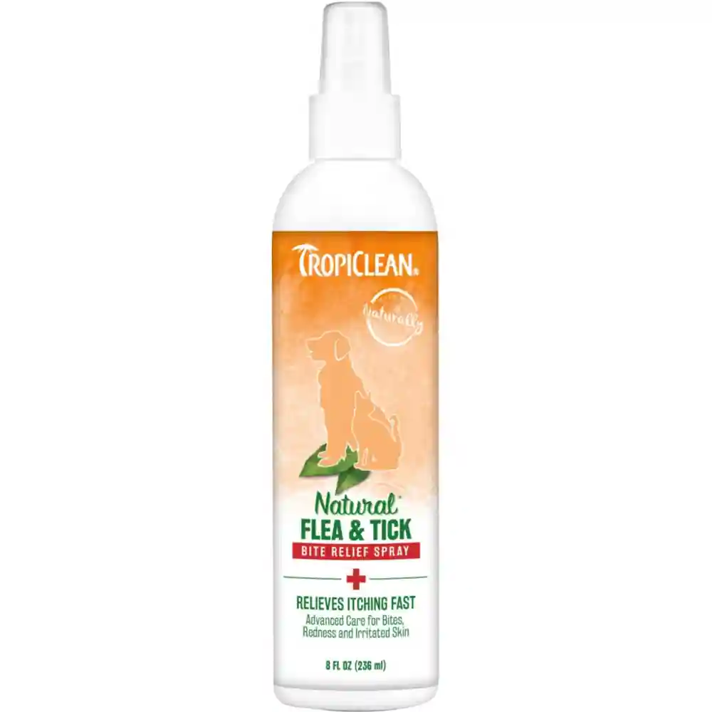 Natural Flea & Tick Bite Relief Spray, 8oz