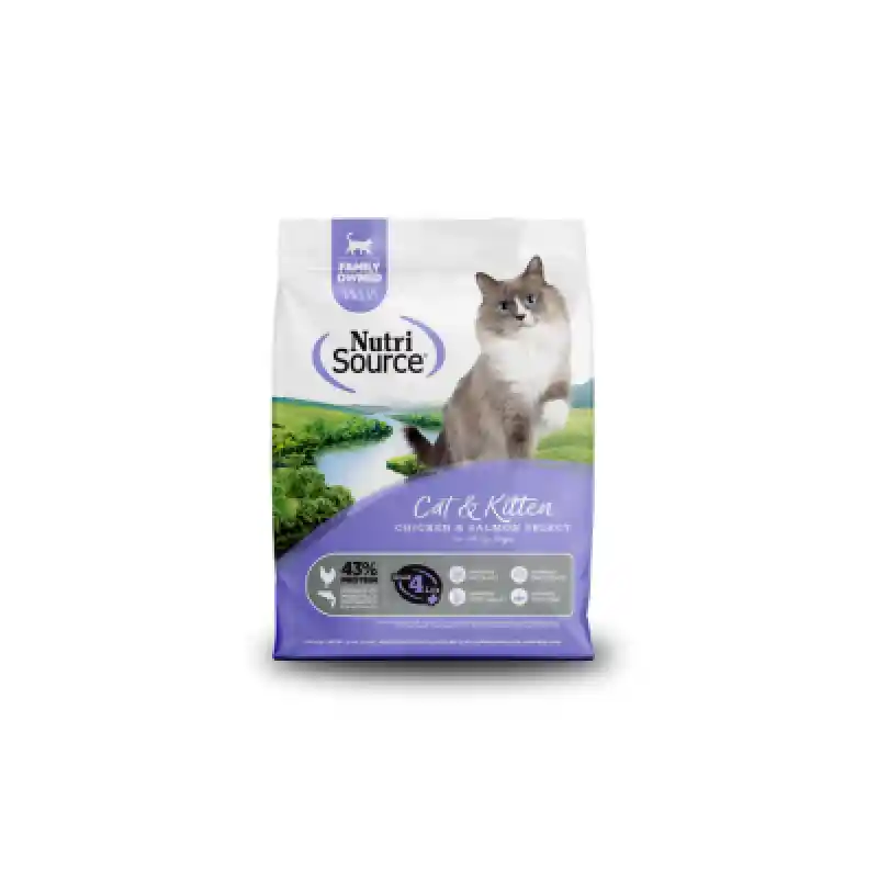 Nutrisource Cat Gf Select Chicken & Salmon 4#