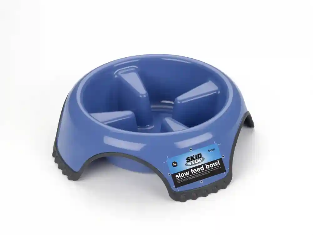 Skid Stop Slow Feed Bowl - Large