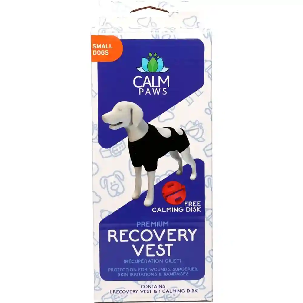 Calm Paws Calming Recovery Vest S