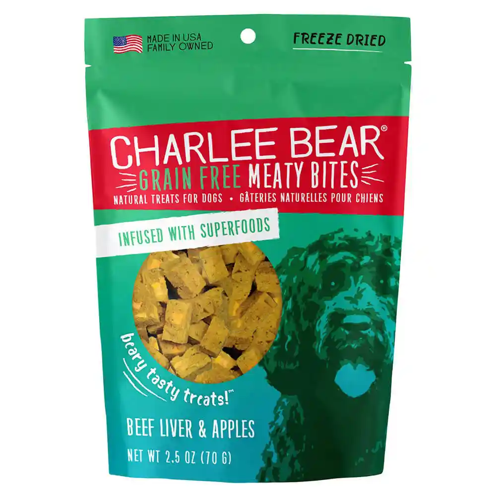 CB Meaty Bites Beef Liver/Apple 2.5 oz