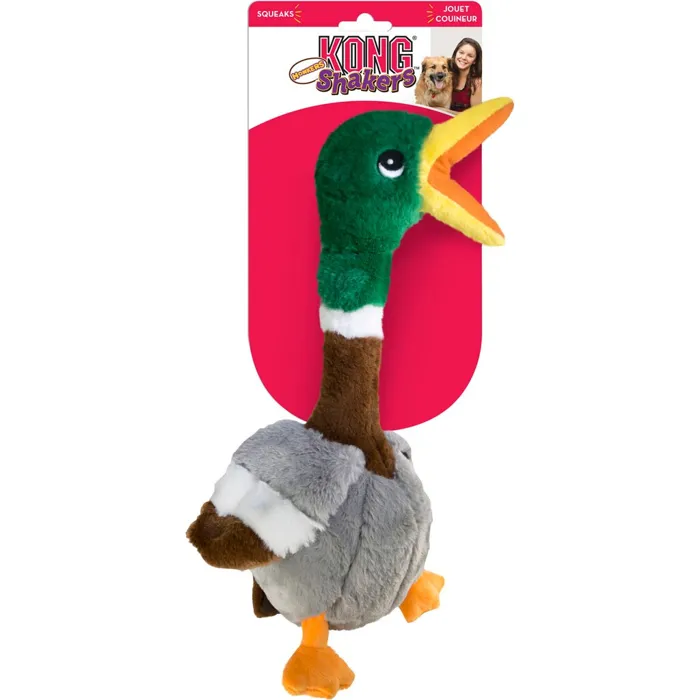 Kong Shakers Honkers Dog Toy Duck L